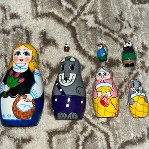 Little Red Riding Hood Russian Dolls.